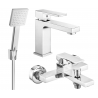 Mexen Uno R45 vonios komplektas, chromuotas - 71403R45-00