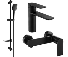 Mexen Zero DF62 dušo komplektas, juodas - 71104DF62-70