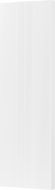 Mexen Line VS20SL plokštuminis radiators 2200 x 400 mm, apatinis centrinis prijungimas, 1013 W, balta - W6VS20SL-220-040-00