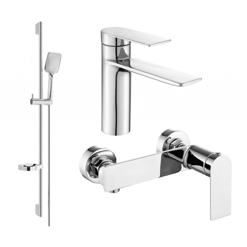Mexen Zero DS62 dušo komplektas, chromas - 71104DS62-00