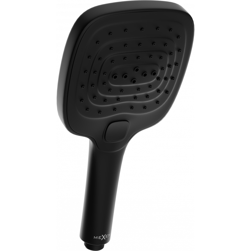 Mexen R-17 3-funkcinė dušo galvutė, juoda - 79517-70
