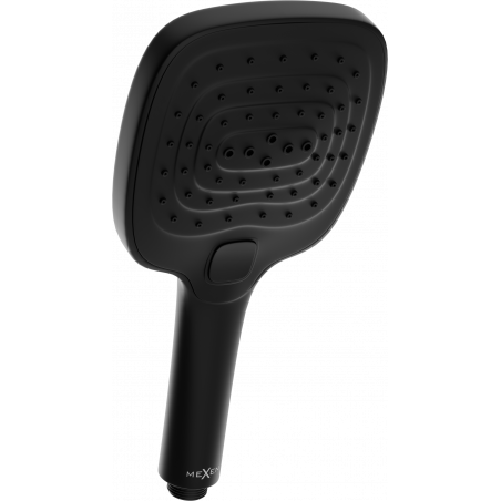 Mexen R-17 3-funkcinė dušo galvutė, juoda - 79517-70