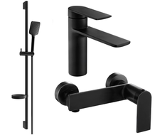 Mexen Zero DS62 dušo komplektas, juodas - 71104DS62-70