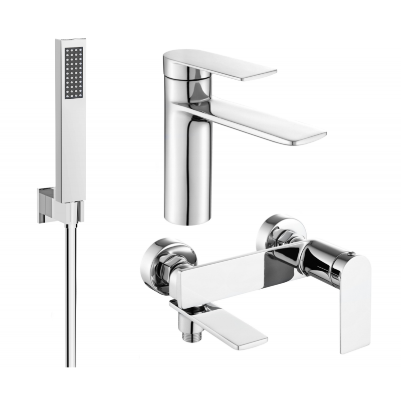 Mexen Zero R02 vonios komplektas, Chromo - 71103R02-00