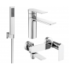 Mexen Zero R02 vonios komplektas, chromas - 71103R02-00