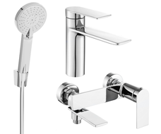 Mexen Zero R40 vonios komplektas, chromas - 71103R40-00