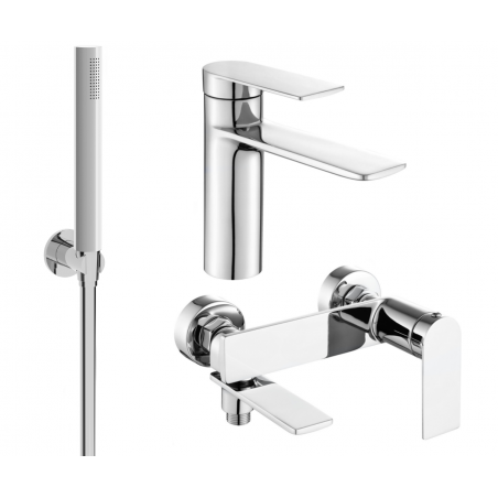 Mexen Zero R70 vonios komplektas, chromuotas - 71103R70-00