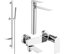 Mexen Zero DF70 vonios komplektas, chromas - 7113DF70-00