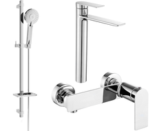 Mexen Zero DQ40 dušo komplektas, chromas - 71114DQ40-00