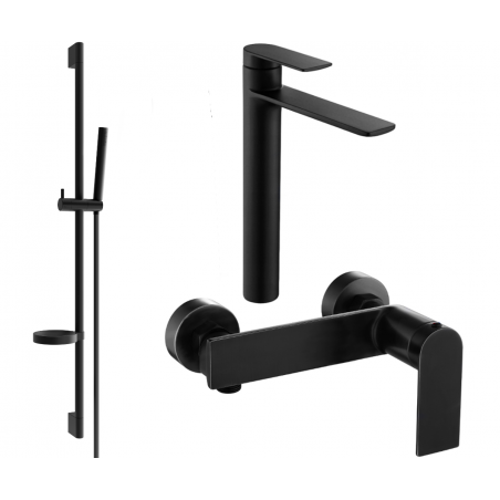 Mexen Zero DS70 dušo komplektas, juodas - 71114DS70-70