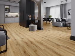Mexen Beaver Creek vinilinės plokštės 1240 x 182 mm SPC 6,5 mm, IXPE 1,5 mm, 4 V-Fuga, Ąžuolas - F1002-1240-182-505-4V1-01