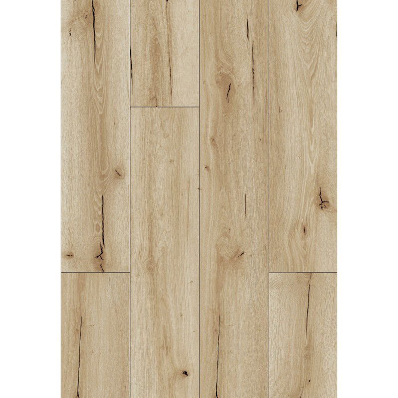 Mexen Sun Valley Vinilinės plokštės 1240 x 182 mm SPC 6,5 mm, IXPE 1,5 mm paklotas, 4 V-Fuga, Ąžuolas