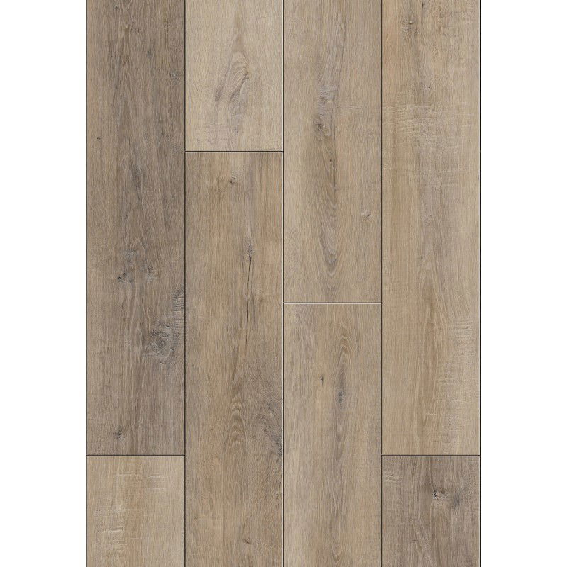 Mexen Casa Grande vinilo plokštės 1240 x 182 mm SPC 6,5 mm, IXPE pagrindas 1,5 mm, 4 V-Fuga, Ąžuolas - F1014-1240-182-505-4V1-01