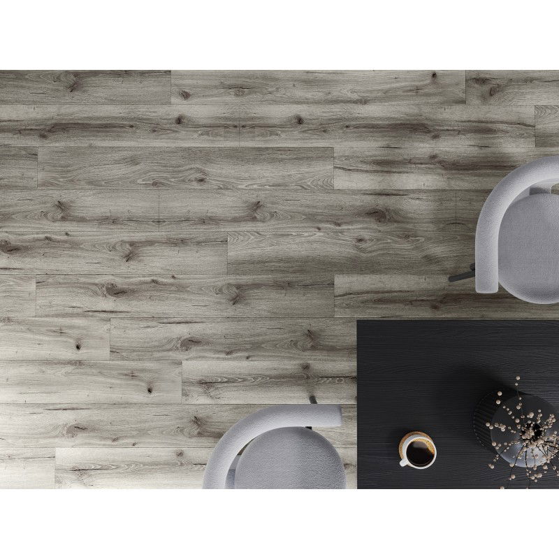 Mexen Ontario vinilinės plokštės 1240 x 182 mm SPC 6,5 mm, IXPE pagrindas 1,5 mm, 4 V-grioveliai, Ąžuolas