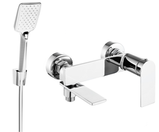 Mexen Zero R62 vonios baterija su dušo komplektu, chromas - 7113R62-00