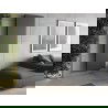 Mexen Flat VS20S plokščias radiatorius 1800 x 300 mm, centrinis apatinis prijungimas, 654 W, antracitas - W6VS20S-180-030-66