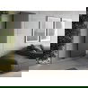 Mexen Flat VS20S plokščias radiatorius 1800 x 300 mm, centrinis apatinis prijungimas, 654 W, antracitas - W6VS20S-180-030-66