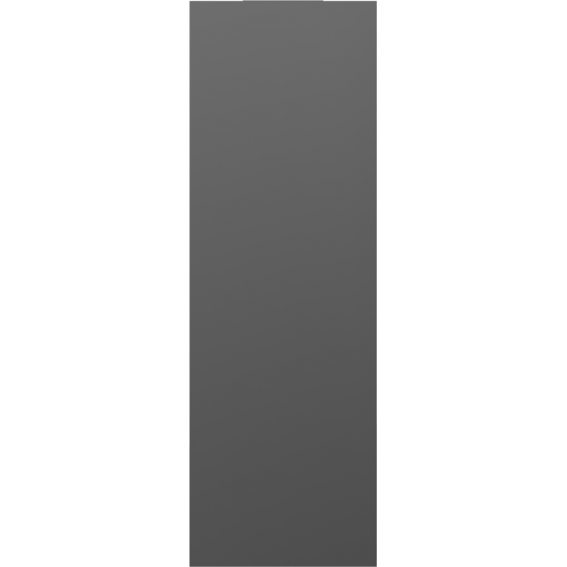 Mexen Flat VS20S plokščias radiatorius 1400 x 600 mm, vidurinis apatinis prijungimas, 1068 W, antracitas - W6VS20S-140-060-66