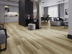 Mexen West Orange vinilo plokštės 1240 x 182 mm SPC 6,5 mm, IXPE 1,5 mm pagrindas, 4 V-Fuga,  Dąb - F1009-1240-182-505-4V1-01