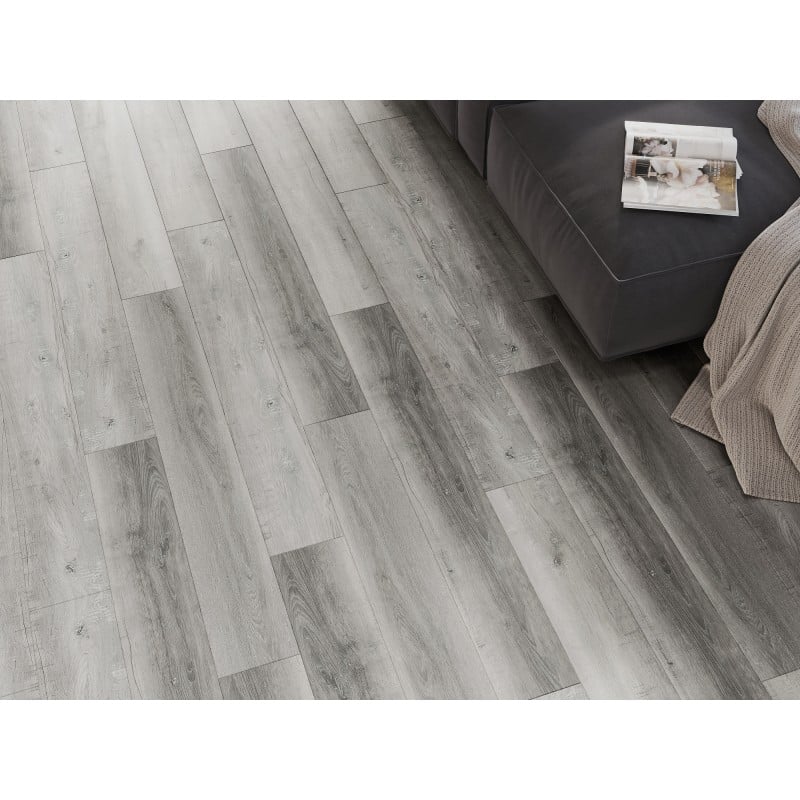 Mexen Santa Clara vinilinės plokštelės 1240 x 182 mm SPC 6,5 mm, IXPE 1,5 mm pagrindas, 4 V-fuga, Ąžuolas