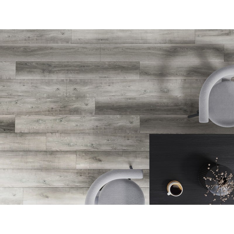 Mexen Santa Clara vinilinės plokštelės 1240 x 182 mm SPC 6,5 mm, IXPE 1,5 mm pagrindas, 4 V-fuga, Ąžuolas