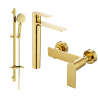 Mexen Zero DQ40 dušo komplektas, auksinis - 71114DQ40-50