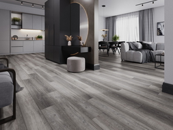 Mexen El Monte vinilinės plokštės 1240 x 182 mm SPC 6,5 mm, IXPE 1,5 mm, 4 V-fuga, Ąžuolas - F1011-1240-182-505-4V1-01