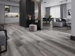 Mexen El Monte vinilinės plokštės 1240 x 182 mm SPC 6,5 mm, IXPE 1,5 mm pagrindas, 4 V-sąvarža, Ąžuolas