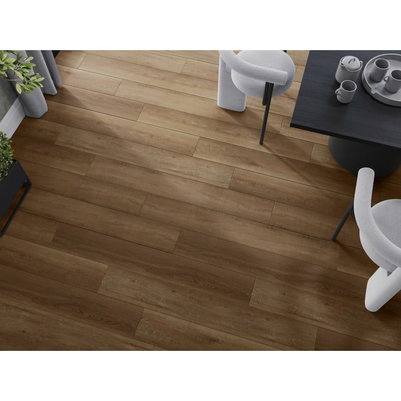 Mexen Queen Creek 1240 x 182 mm SPC 6,5 mm vinilinės plokštės, IXPE 1,5 mm pamušalas, 4 V-grioveliai, Ąžuolas