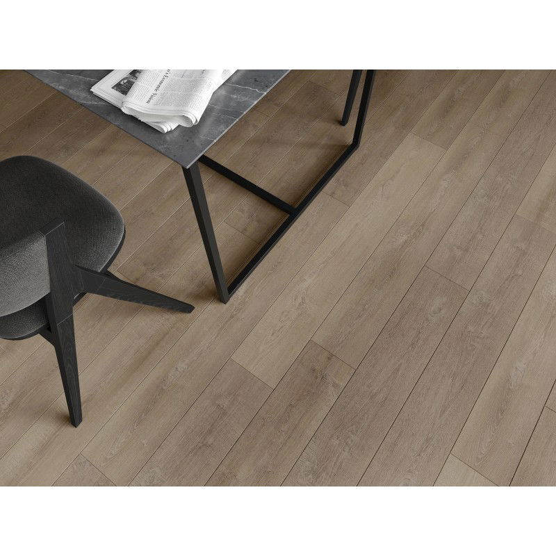 Mexen Windsor vinilinės plokštės 1240 x 182 mm SPC 6,5 mm, IXPE padėklas 1,5 mm, 4 V-Fuga, Ąžuolas