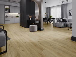 Mexen Charter Oak vinilo plokštės 1240 x 182 mm SPC 6,5 mm, IXPE 1,5 mm kilimėlis, 4 V-fuga, Ąžuolas - F1022-1240-182-505-4V1-01