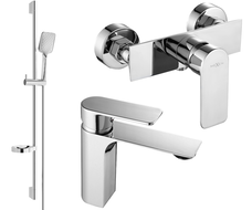 Mexen Alexa DS62 dušo komplektas, chromas - 71204DS62-00