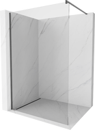 Mexen Kioto walk-in dušo siena 100 x 200 cm, skaidrus 8 mm, šautinis pilkas šltosicao - 800-100-101-66-00