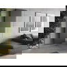 Mexen Flat VR20S radiatorius 1400 x 300 mm, apatinis vidurinis prijungimas, 534 W, antracitas - W6VR20S-140-030-66