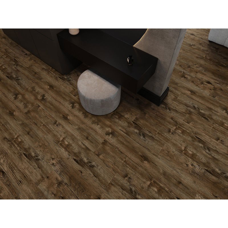 Mexen Orange Beach vinilinės plokštės 1240 x 182 mm SPC 6,5 mm, IXPE pagrindas 1,5 mm, 4 V-Fuga, Riešutas