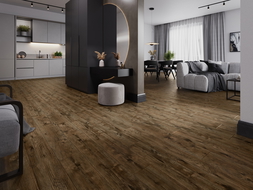 Mexen Orange Beach vinilinės plokštės 1240 x 182 mm SPC 6,5 mm, IXPE pagrindas 1,5 mm, 4 V-Fuga, Riešutas