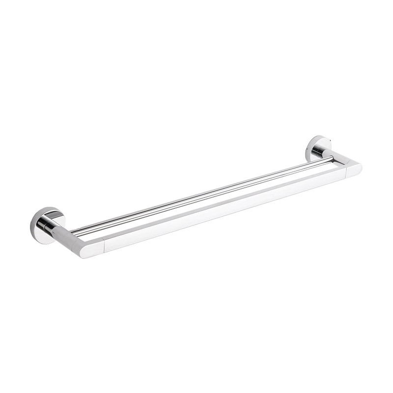 Mexen Tiber dvigubas rankšluosčių laikiklis, chromas - 7050525-00