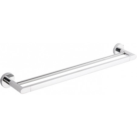 Mexen Tiber dvigubas rankšluosčių laikiklis, chromas - 7050525-00