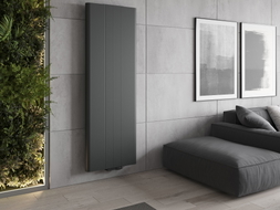 Mexen VR20SL Plokštinis radiatorius 1800 x 600 mm, centrinis apatinis pajungimas, 1308 W, antracitas - W6-180-060-66