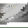 Mexen Kioto Walk-in dušo siena 110 x 200 cm, skaidrus/pusiau matinis 8 mm, šlifuota auksinė - 800-110-101-55-35