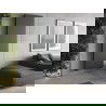Mexen Line VS20SL radiatorius 1600 x 500 mm, apatinis centrinis prijungimas, 993 W, antracito spalva - W6VS20SL-160-050-66