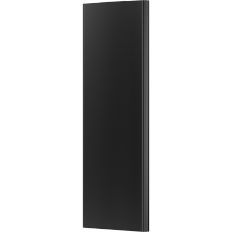 Mexen Flat VR20S plokščias radiatorius 1400 x 500 mm, apatinis vidurinis prijungimas, 890 W, juodas - W6VR20S-140-050-70