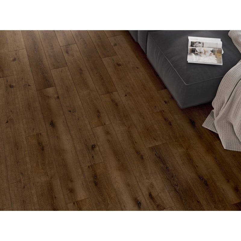 Mexen Strasburg vinilinės plokštės 1240 x 182 mm SPC 6,5 mm, IXPE 1,5 mm, 4 V-Negis, Ąžuolas - F1033-1240-182-505-4V1-01