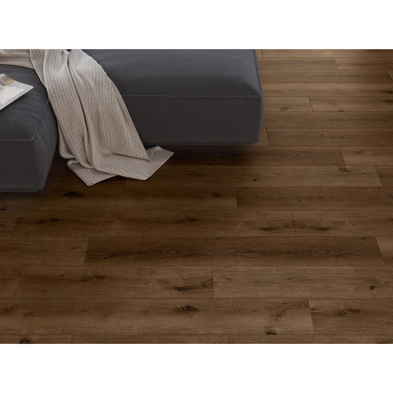 Mexen Strasburg vinilinės plokštės 1240 x 182 mm SPC 6,5 mm, IXPE 1,5 mm, 4 V-Negis, Ąžuolas - F1033-1240-182-505-4V1-01