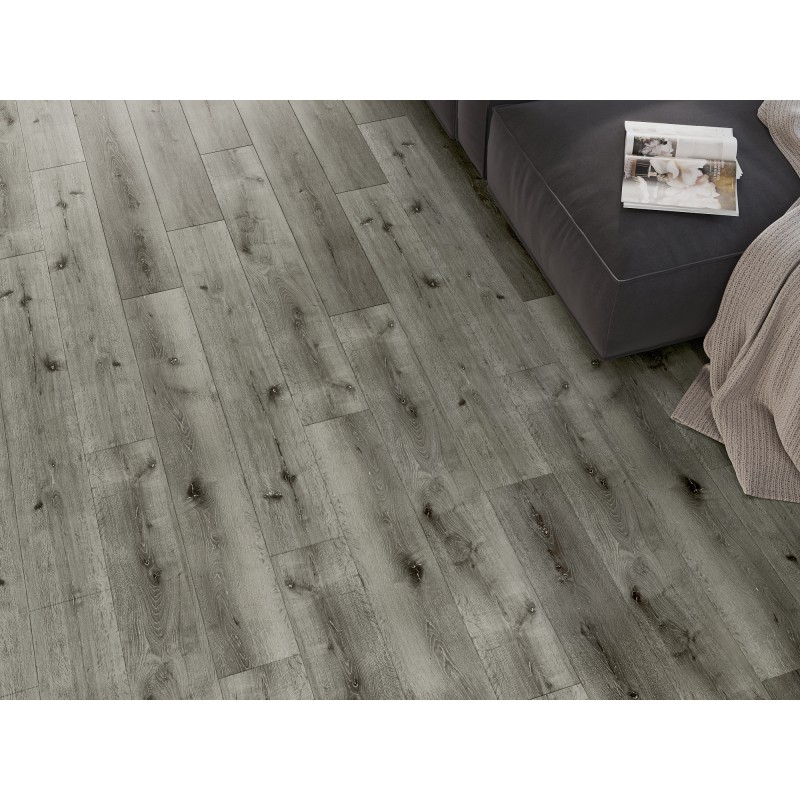 Mexen Lago Vista vinilinės plokštės 1240 x 182 mm SPC 6,5 mm, IXPE 1,5 mm, 4 V-griovys, ąžuolas - F1035-1240-182-505-4V1-01