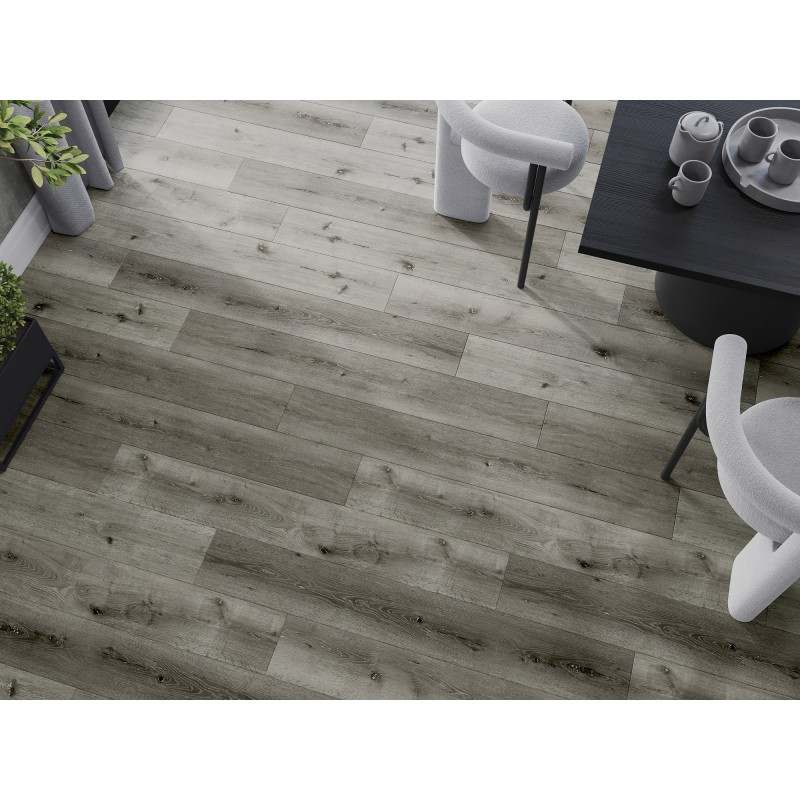 Mexen Lago Vista vinilinės plokštės 1240 x 182 mm SPC 6,5 mm, IXPE 1,5 mm, 4 V-griovys, ąžuolas - F1035-1240-182-505-4V1-01