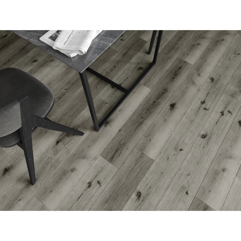 Mexen Lago Vista vinilinės plokštės 1240 x 182 mm SPC 6,5 mm, IXPE padėklas 1,5 mm, 4 V-Fuga, ąžuolas