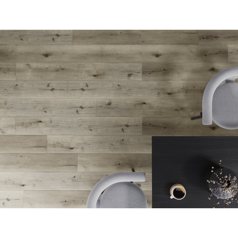 Mexen Bevil Oaks vinilinės lentos 1240 x 182 mm SPC 6,5 mm, IXPE 1,5 mm pagrindas, 4 V-Fuga, Ąžuolas