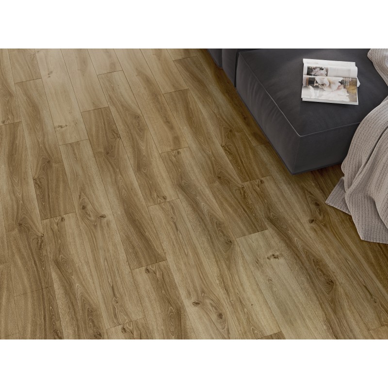 Mexen Amsterdam vinilinės plokštės 1240 x 182 mm SPC 6,5 mm, IXPE 1,5 mm, 4 V-Fuga, Ąžuolas - F1042-1240-182-505-4V1-01