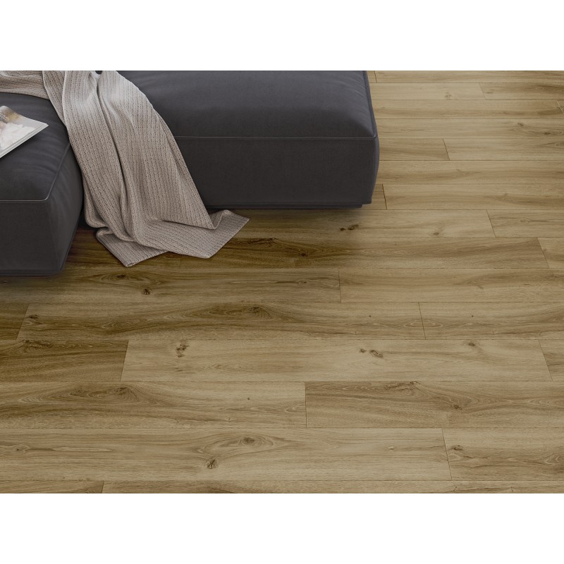 Mexen Amsterdam vinilinės plokštės 1240 x 182 mm SPC 6,5 mm, IXPE 1,5 mm, 4 V-Fuga, Ąžuolas - F1042-1240-182-505-4V1-01